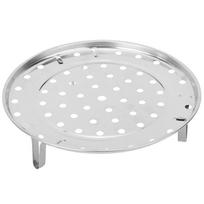 Silver Steaming Rack Stainless Steel Steaming Plate Convenient Steam Holder  Steaming Food