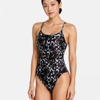 Nike Swoosh Dive Print Cutout High Cut Indoor One Piece Swimsuit Nessg024 001 NESSG024001/30