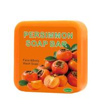 3Pcs 100g Persimmon Soap Bar Odor Neutralizing Deep Cleansing Face Body Wash Handmade Soap 3pcs Persimmon Soap