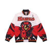 Mitchell & Ness Atlanta Hawks 1995/96 Authentic Warm up Jacket AWJKGS18051-AHAWHIT95 L black