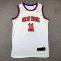 2026 Season NBA New York Knicks White City Edition Embroidered Basketball Jersey L