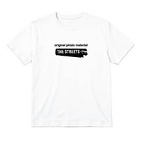 Adults Original Pirate Material Lighter Tee White Cotton UK Garage 00s Concert F L black