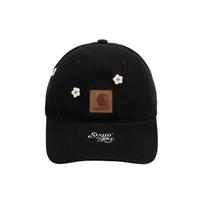 Carhartt [Customized Hat] Son Forest Soul Made Graffiti Trendy Versatile Simple Black Cotton Peaked Cap 100289-001 (team1622-Children of the Forest) juoda