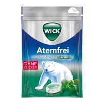 German Wick Sugar-Free Spearmint Throat Lozenges 72G blue