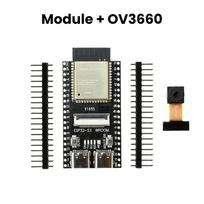 ESP32-S3 -CAM WiFi Bluetooth Development Board with Onboard OV2640/OV5640/OV3660 Camera IoT Development Board Dual Type-C Port