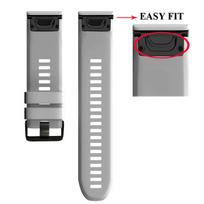 22 26mm Garmin QuickFit Strap for Fenix 7X 7 Watch Band Silicone Quick Release Wristband for Garmin Fenix 6X Pro 6 5X 5 5S Plus 22mm Fenix5 6 935