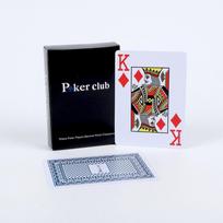 Durable Waterproof Playing Card Scrub Smooth Poker Club Cards PVC Plastic Large Font Magic Cards for All Poker Games