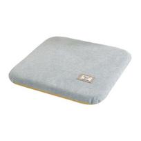 Washable Thick Seat Pad Memory Foam Chair Pad, Dining Cushion with Ties, Anti-slip Bottom, Home Decor Cover, Soft Warm for Office Autumn Winter Wooden B mėlyna