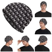 Guy Martin Skull  Unisex Adult Beanies Caps Knitted Bonnet Hat Warm Hip Hop Autumn Winter Outdoor Skullies Hats One Size gray