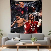 Tapestry Michael Olise Bayern Munich No Need Sleep Collage Poster Wall Hanging 150x200cm(59x78in)