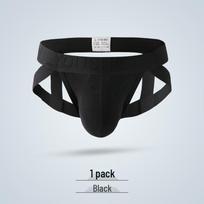 Men's Breathable Cotton Low-Rise Double Thong Briefs - Sexy Summer Underwear Extra Large