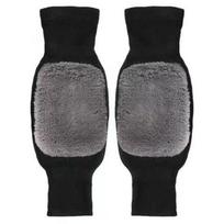 Cold-proof Warm Knee Pads Windproof Winter Knee Brace Thick Knee Protector  Men/Women Grey