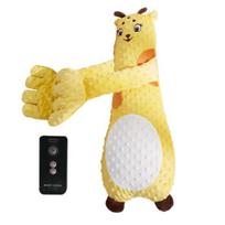 Infant Calming Support Pad Baby Patter Pillow with Remote Control And Heating Function Goose Shape Sleep Toddler Bedtime Comfort Aid B yellow
