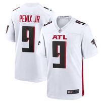 Mens Atlanta Falcons 9 Penix Jr Football Jersey Breathable Sports Tee Running Season 2XL