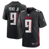 Mens Atlanta Falcons 9 Penix Jr Football Jersey Breathable Sports Tee Running Season M