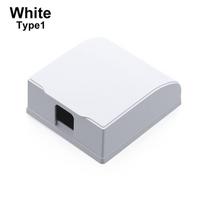 Switch Protective Cover Protection Socket Electric Plug Cover Wall Socket Waterproof Box White Type1