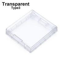 Switch Protective Cover Protection Socket Electric Plug Cover Wall Socket Waterproof Box Transparent Type3