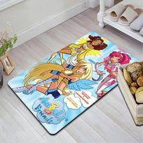 Angel's Friends Rug Floor Mat for Living Room or Bedroom Soft and Comfortable Carpet a Gift for Birthday and Holiday.DFF0925309 40x60cm( 15x23in )