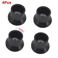 4Pcs Universal Gas Stove Foot Mat Suction Cup Wear-Resistant Gas Stove Non-Slip Pad Replacement Silent Jumping Bed Foot Covers L