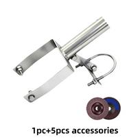 High Carbon Steel Angle Grinder Support Bracket Extended Long Shaft Extension Rod  Grinding Work Style 3