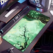 XXL HD Printing Sakura Mouse Pad Gamer Cherry Blossom Mousepad Mats Large Keyboard Mat PC Accessories Desk Pads Computer carpet 60x30cm
