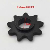 8T 9T 11T 13T Sprocket 25H 410 420 Electric Scooter For 25H Chain Motor Pinion Gear MY1020 BM1109 MY1016Z MY1018 DC Motor