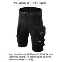 Diving Shorts Neoprene Suits Thickened with Pockets Men's Pants Suit for S