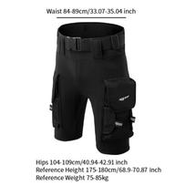 Diving Shorts Neoprene Suits Thickened with Pockets Men's Pants Suit for M