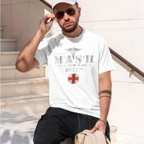 Vintage Mash Tv Show Unisex T Shirt Tee Tshirts Summer TShirt Gift Women Unisex Clothes Novelty Design  New Model L beige