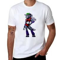 Five Nights at Freddy's Roxanne Wolf Glamrock T-Shirt M balta