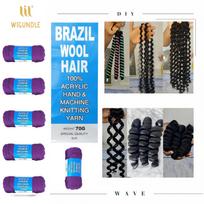 Synthetic Braided Purple Hair Extensions Ponytail Costume Hairstyle Long Ponytail with Clips for Kids Girls Halloween Christmas blue