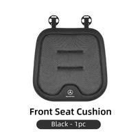 Car Seat Booster Cushion Ice Silk Backrest Seat Cover Accessories For Mercedes Benz AMG A C E Class W201 W210 W108 W204 W205 W20
