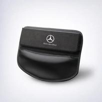 Mercedes Benz automobilio logotipo dėžutė-organizatorius sėdynės tarpui, laikymo krepšys W204 W205 W203 W211 W212 W213 W201 W210 W124 W126 CLA CLK CLS GLA juoda