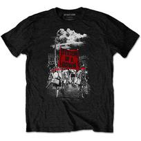 System Of A Down Banner Marches Official Tee T-Shirt Mens Unisex 150 black