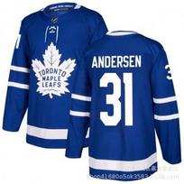 Toronto Maple Leafs NHL ledo ritulio marškinėliai 16 34 91 31 Auston Matthews Gerbėjų apranga Unisex medvilnės mišinio sportinė apranga XXXL blue