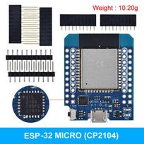 Micro / TYPE-C USB D1 Mini ESP32 ESP-32 WiFi+Bluetooth Internet of Things Development Board based ESP8266 Fully Functional 2pcs