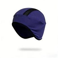 Comfortable Ice Silk Motorcycle Helmet Inner Cap Breathable Quick Dry Helmet Liner Sweat Wicking Mesh Racing Cap for Cycling
