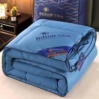 HILTON 5 žvaigždučių viešbučio žąsų pūkų antklodė keturiems sezonams žieminė antklodė šilta dvigulės lovos antklodė pledas oro kondicionieriaus antklodės 150x200cm 1.5kg