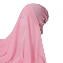 New set bag head scarf, pearl chiffon plus elastic bottom hat yarn one size fits all
