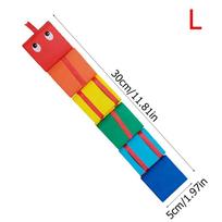 Wooden Visual Illusion Flip Ladder Toys - Children's Novelty Funny Colorful Flap Parent-child Interaction Wooden Play Toy