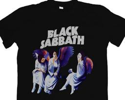 BLACK SABBATH heaven and hell T-shirt - Black Sabbath - Metal - Punk - Music Shirt 120 gray