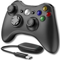 „Omna“ belaidis „Xbox 360“ valdiklis PC, su vibracija ir USB adapteriu