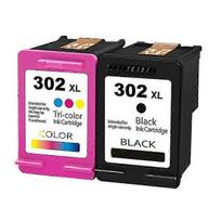 Portable for HP302 XL Ink Box HP1000 1050 1510 2130 2131, Black Color