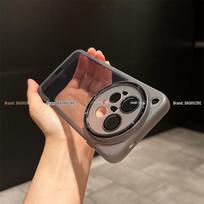 Vivo X500pro Ultra-thin Transparent Soft Case with Built-in Lens Film & Heat Dissipation Pro