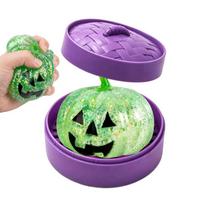 Halloween Dumpling Squishies Kawaii Steamed Bun Squishy Toy With Steamer Slow Rebound Stress Relief Squeeze Toys