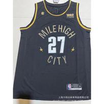 Denver Nuggets 15 Jokic Murray Basketball Jersey Sleeveless Sports Training Tank Top Men Women L