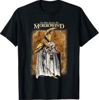Morrowind Koncepcinė Iliustracija Vaizdo Žaidimo Marškinėliai M brown