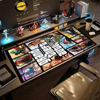 Gta Gaming Mouse Pad Gamer Mousepad Office Mouse Mats Non-Slip Rubber Bottom Office Desk Accessory 30cmx60cm