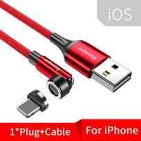Essager pasukamas magnetinis kabelis 360 laipsnių USB tipo C įkrovimo kabelis 3A greito įkrovimo magnetinis įkroviklis 540 pasukamas mikromagnetinis kabelis 1m iOS Cable