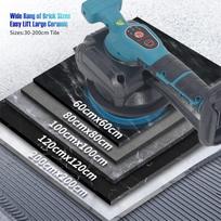Cordless Tile Vibration Tool with 125mm Suction Cup 5 Gears Automatic Leveling Tiling Machine for BL1830 18V Battery